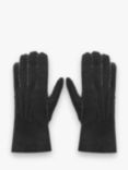 Celtic & Co. Unisex Sheepskin Gloves, Black