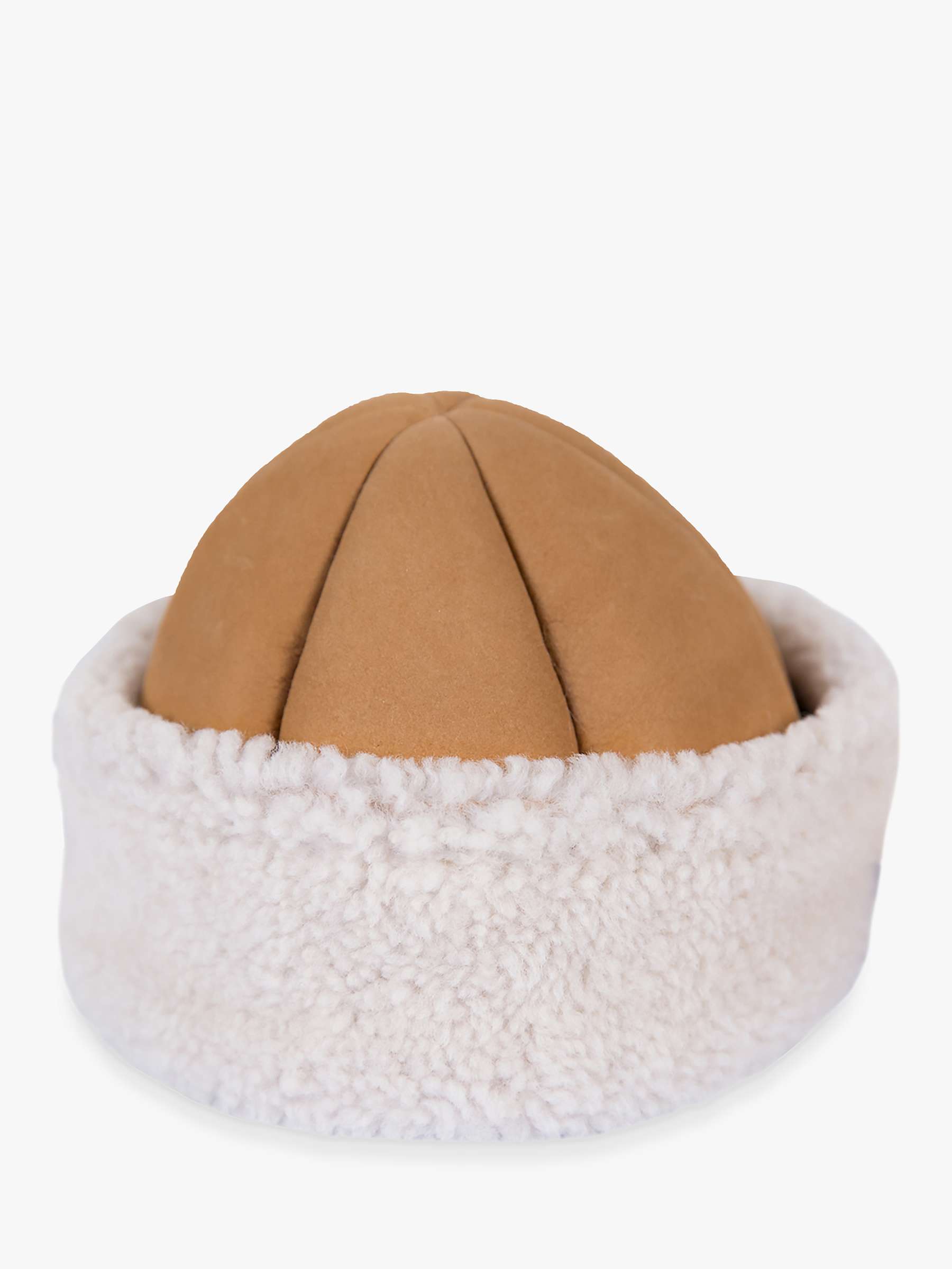 Buy Celtic & Co. Sheepskin Beanie Hat, Honey Online at johnlewis.com