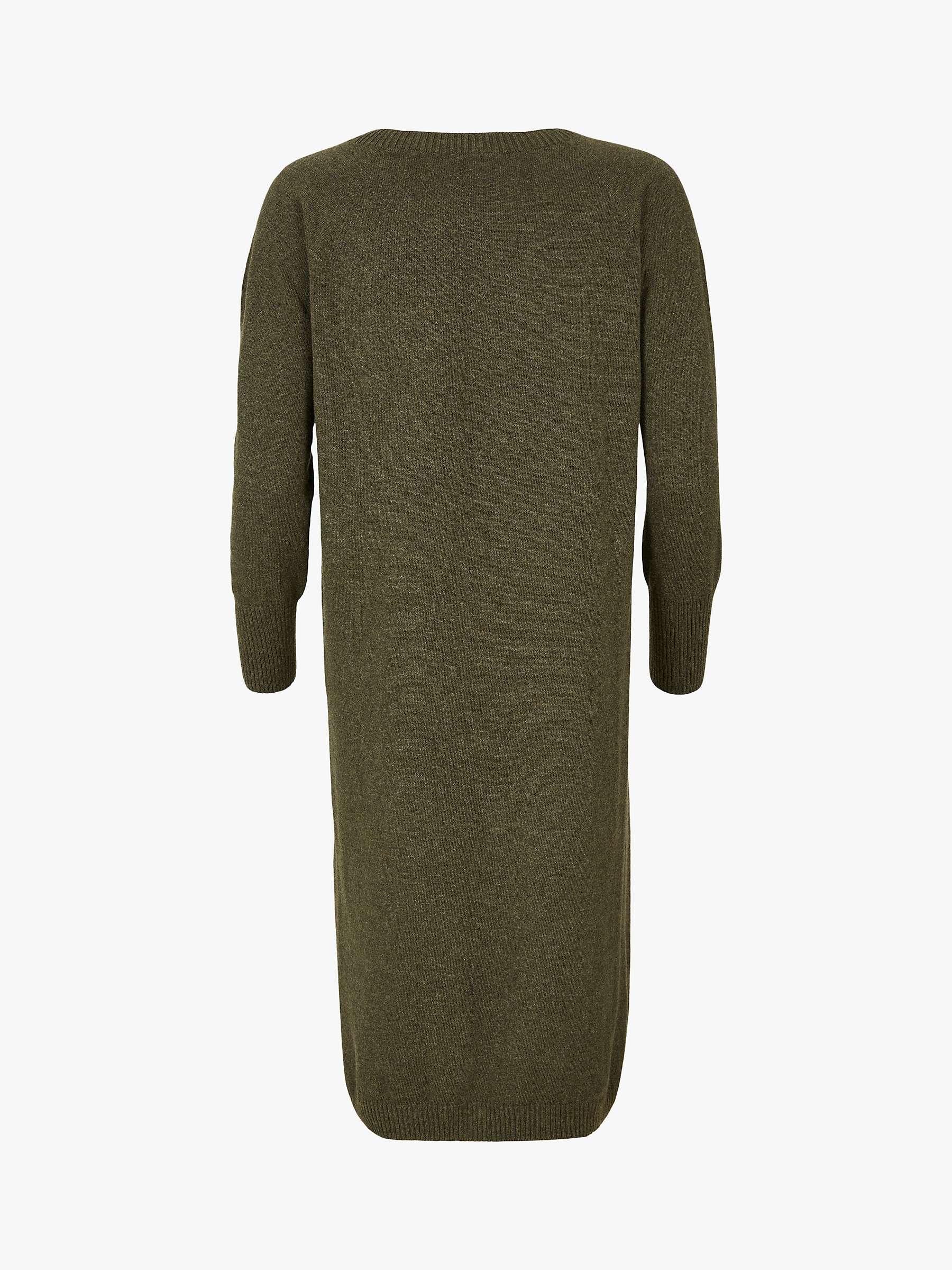 Buy Celtic & Co. Supersoft Wool Midi Jumper Dress Online at johnlewis.com