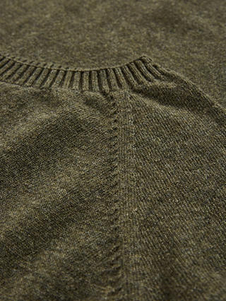 Celtic & Co. Supersoft Wool Midi Jumper Dress, Olive