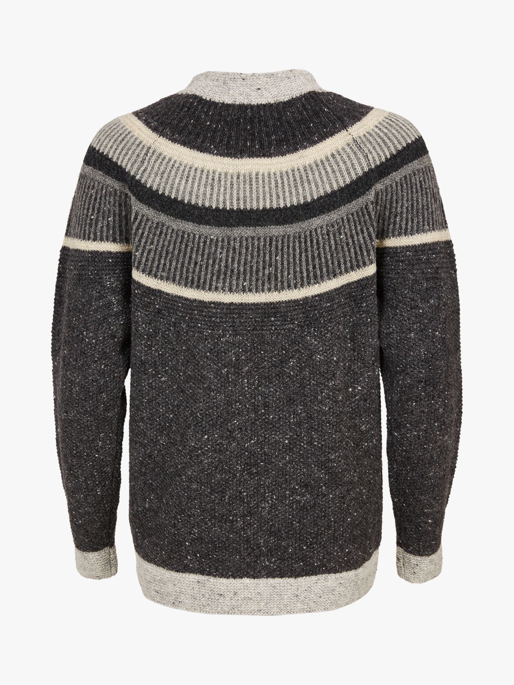 Celtic & Co. Statement Donegal Jumper, Charcoal