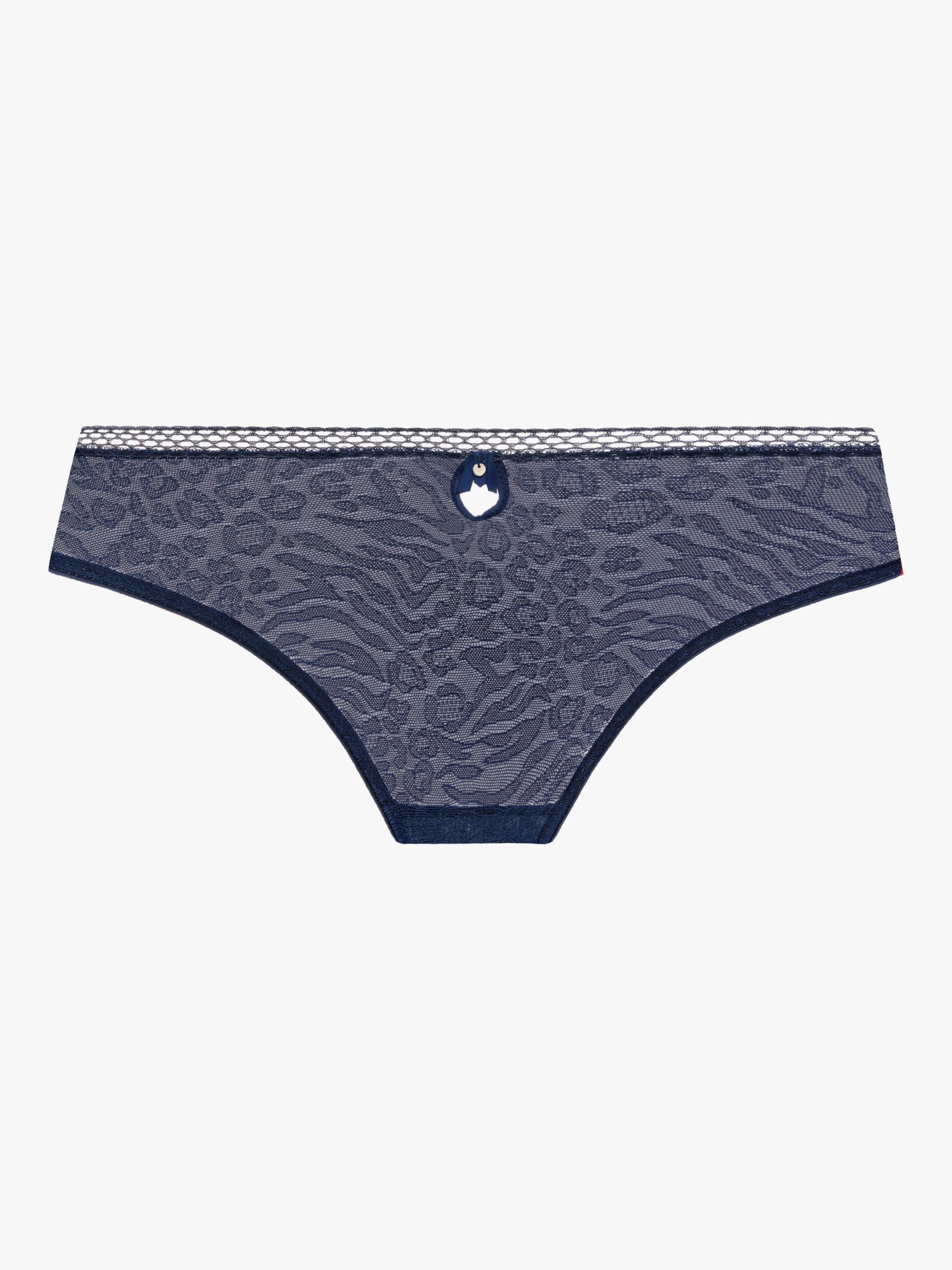 Freya Catwalk Bikini Knickers, Midnight at John Lewis & Partners