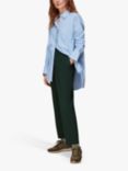 Whistles Lila Ponte Trousers, Dark Green