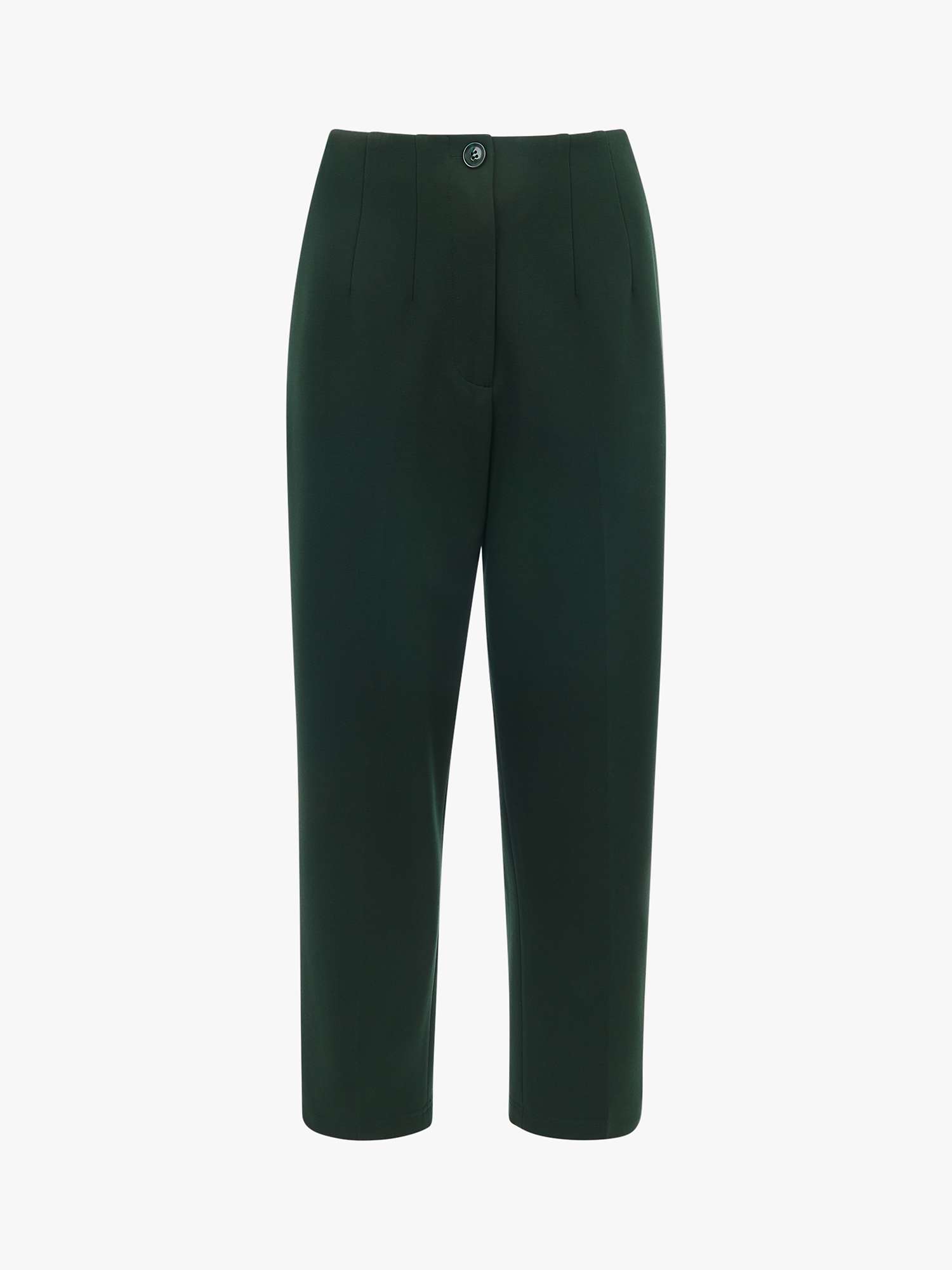 Buy Whistles Lila Ponte Trousers, Dark Green Online at johnlewis.com