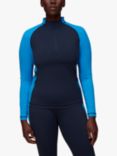Whistles Panel Layer Sports Top, Blue