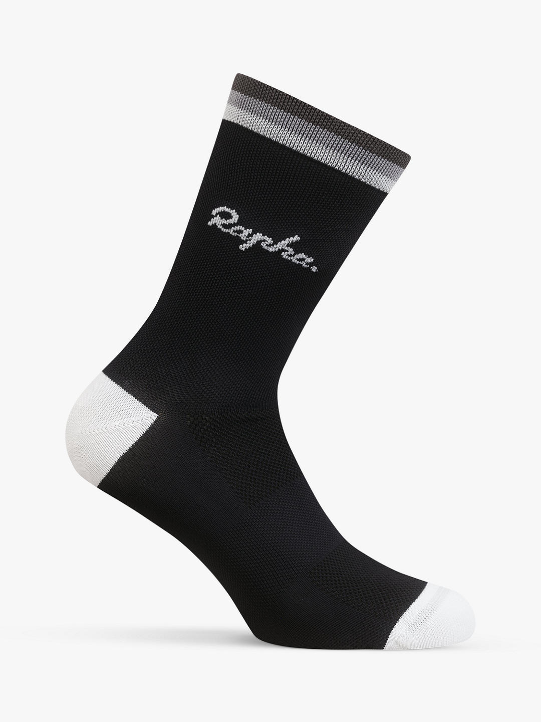 Rapha Logo Socks, Black/Grey/Carbon