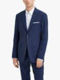 SELECTED HOMME Slim Fit Linen Blend Suit Jacket, Dark Navy