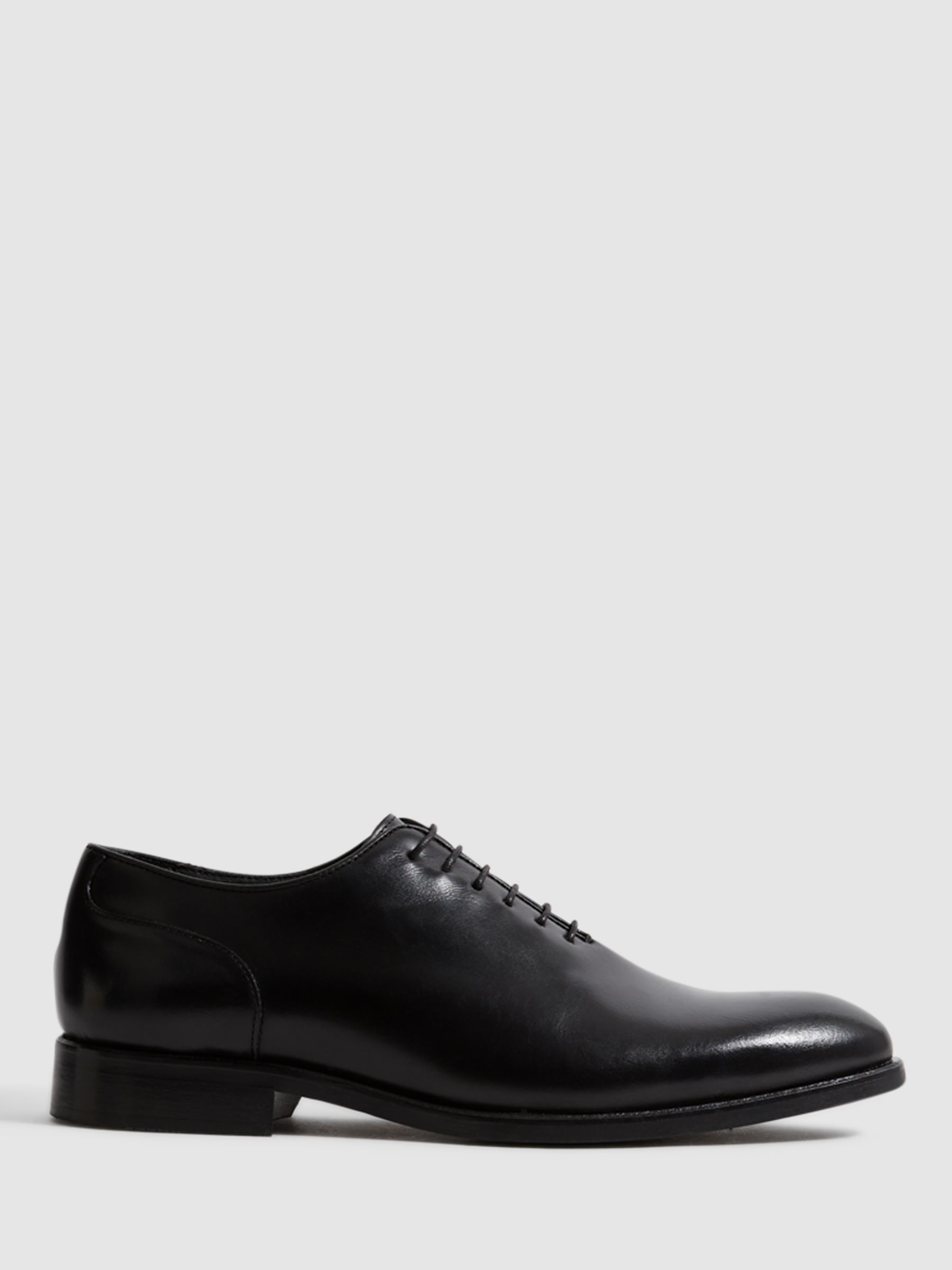 Reiss Bay Leather Whole Cut Shoes
