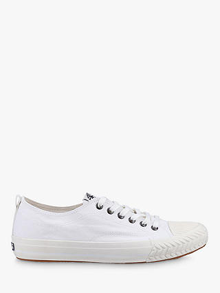 Superga 289 College Low Top Canvas Trainers, White, 7