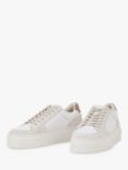 Vagabond Shoemakers Judy Leather Trainers, White Salt