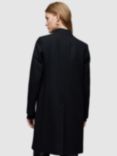 AllSaints Sidney Wool Blend Coat, Black