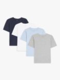 John Lewis Kids' Plain Cotton Short Sleeve T-Shirt, Multi