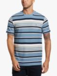 Original Penguin Striped Waffle Double Knit T-Shirt