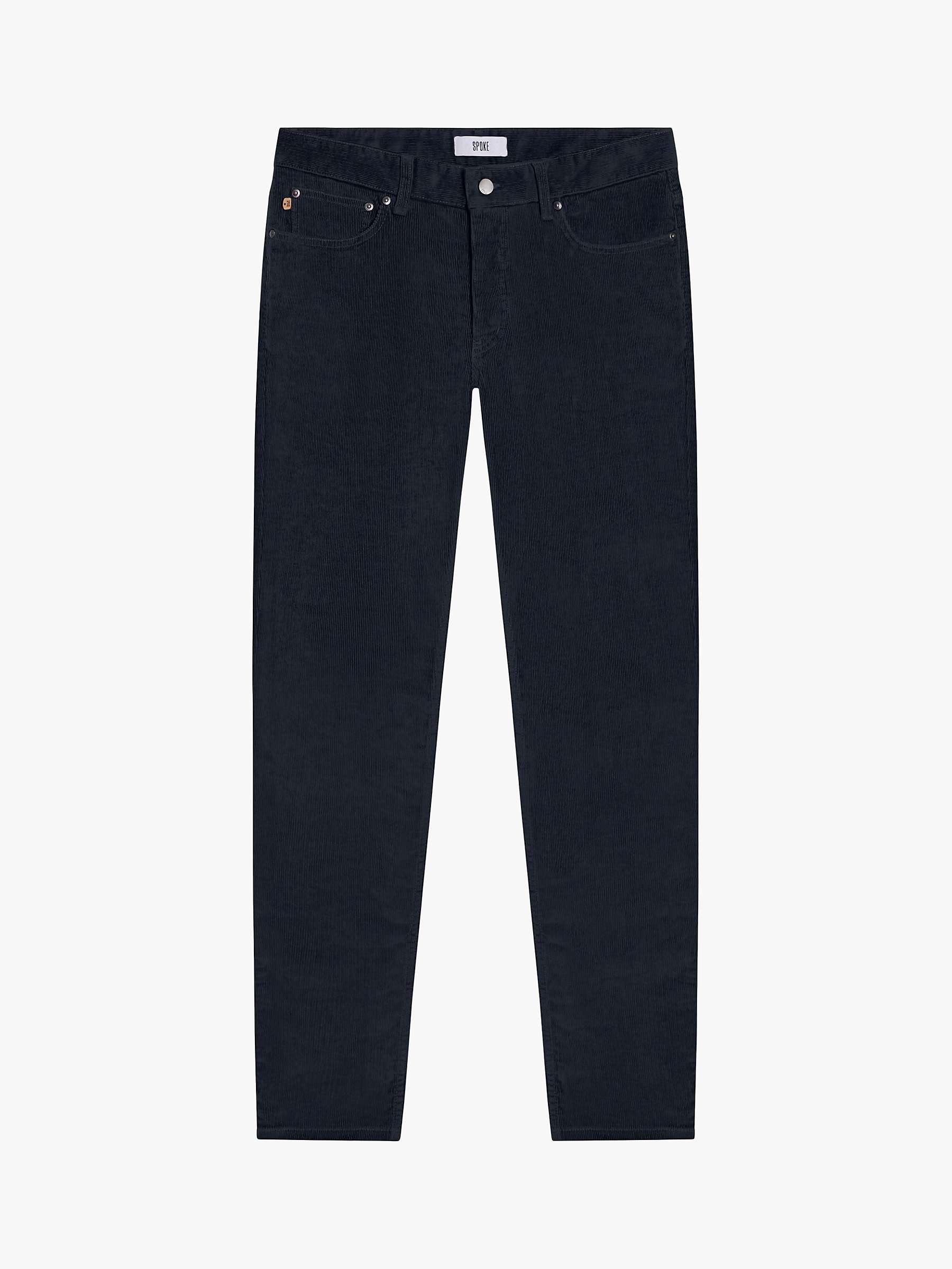 Buy SPOKE Fives Needlecord Fives Build C Broad Thigh Corduroy Trousers Online at johnlewis.com