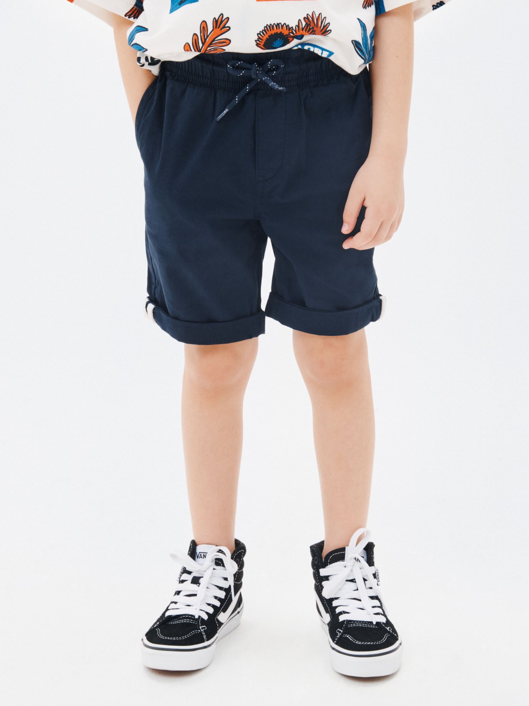 John Lewis Kids' Chino Shorts, Pack of 2, Multi, 7 years