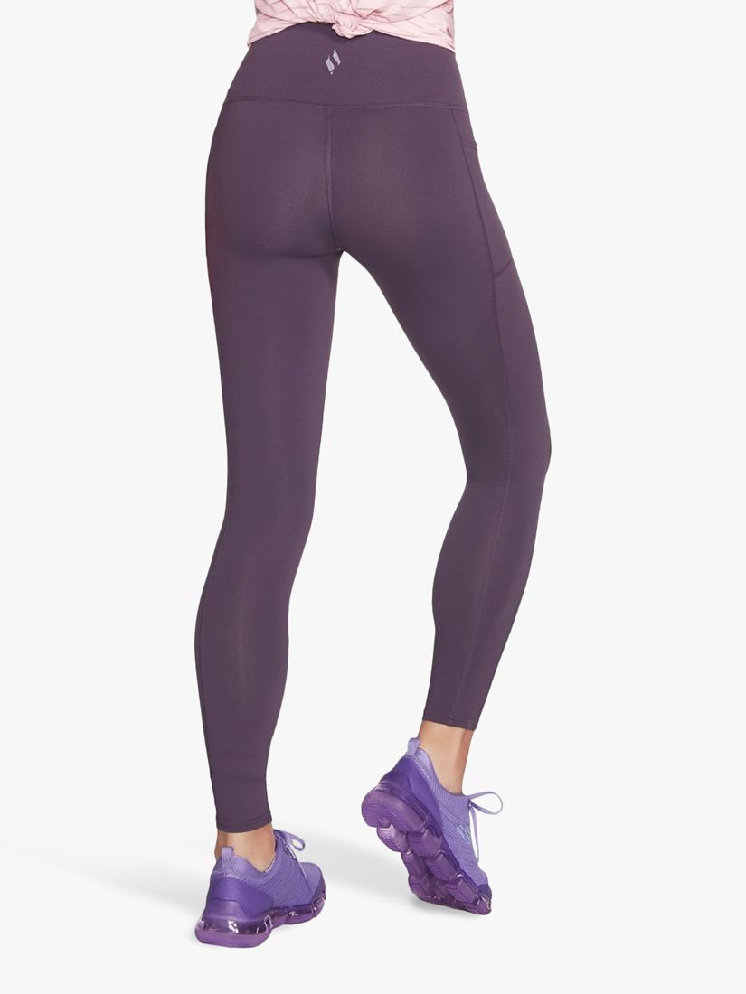 Skechers Gowalk Women's High Rise Tight (XL, Purple) at  Women's  Clothing store