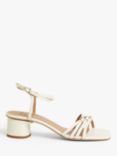 AND/OR Ivy Leather Strappy Sandals, Off White