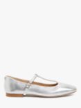 John Lewis Harrietta Leather T-Bar Mary Jane Square Toe Ballerina Pumps