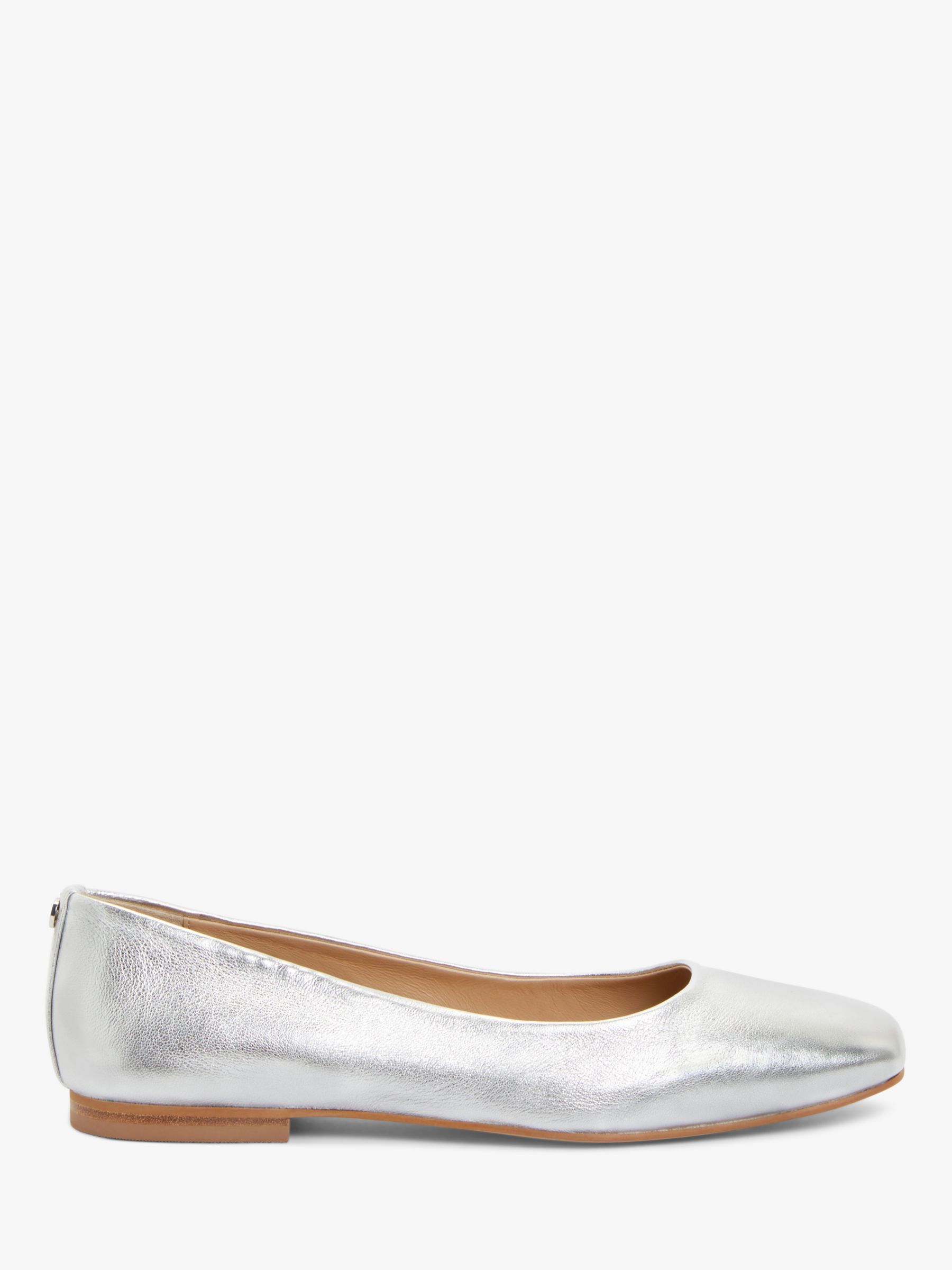 Women's Shoes - Flat Heel, Silver | John Lewis & Partners