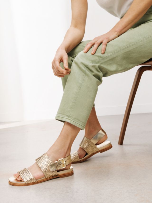 John lewis best sale gold sandals