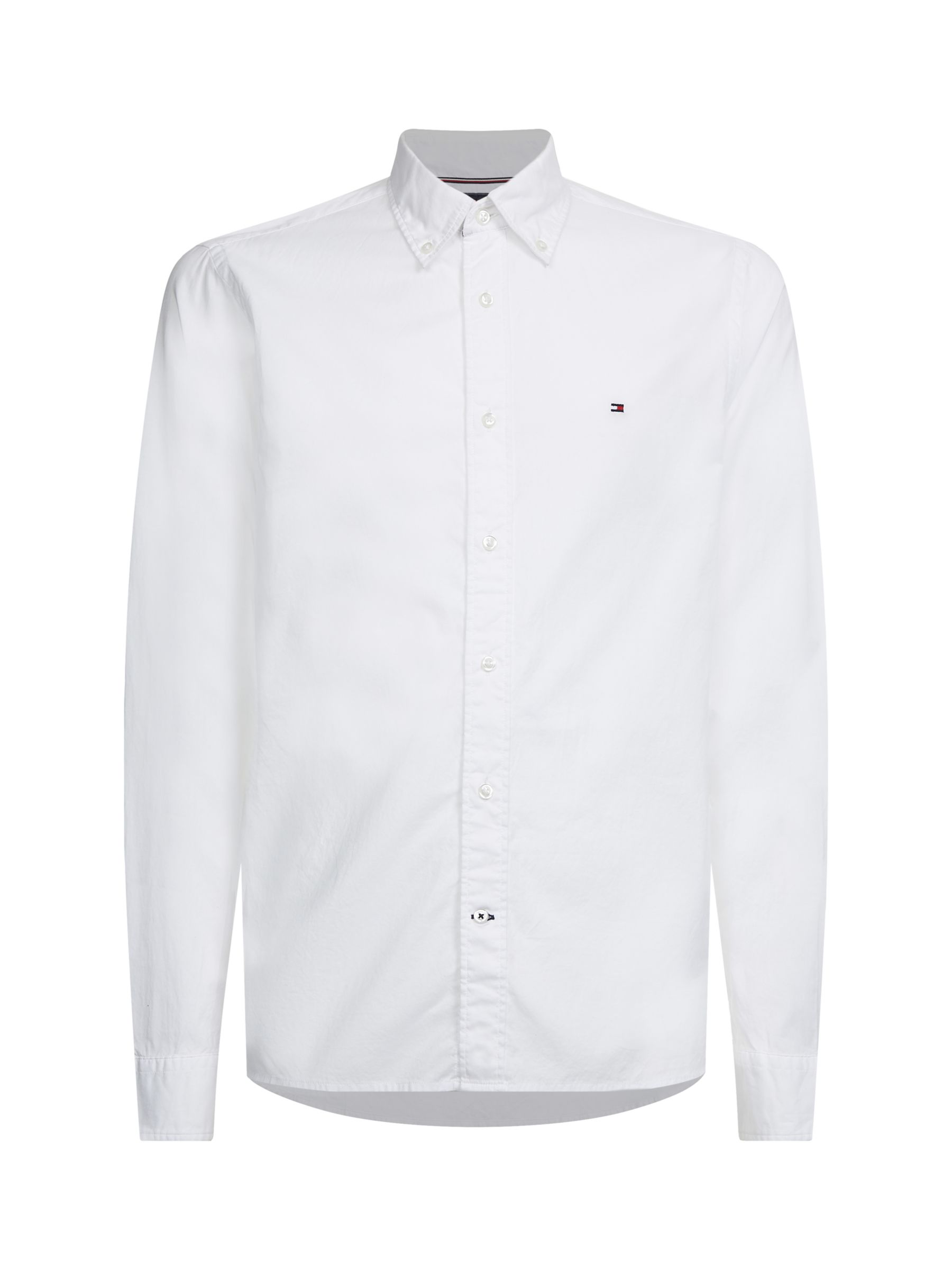 Tommy Hilfiger Poplin Shirt, White, XS