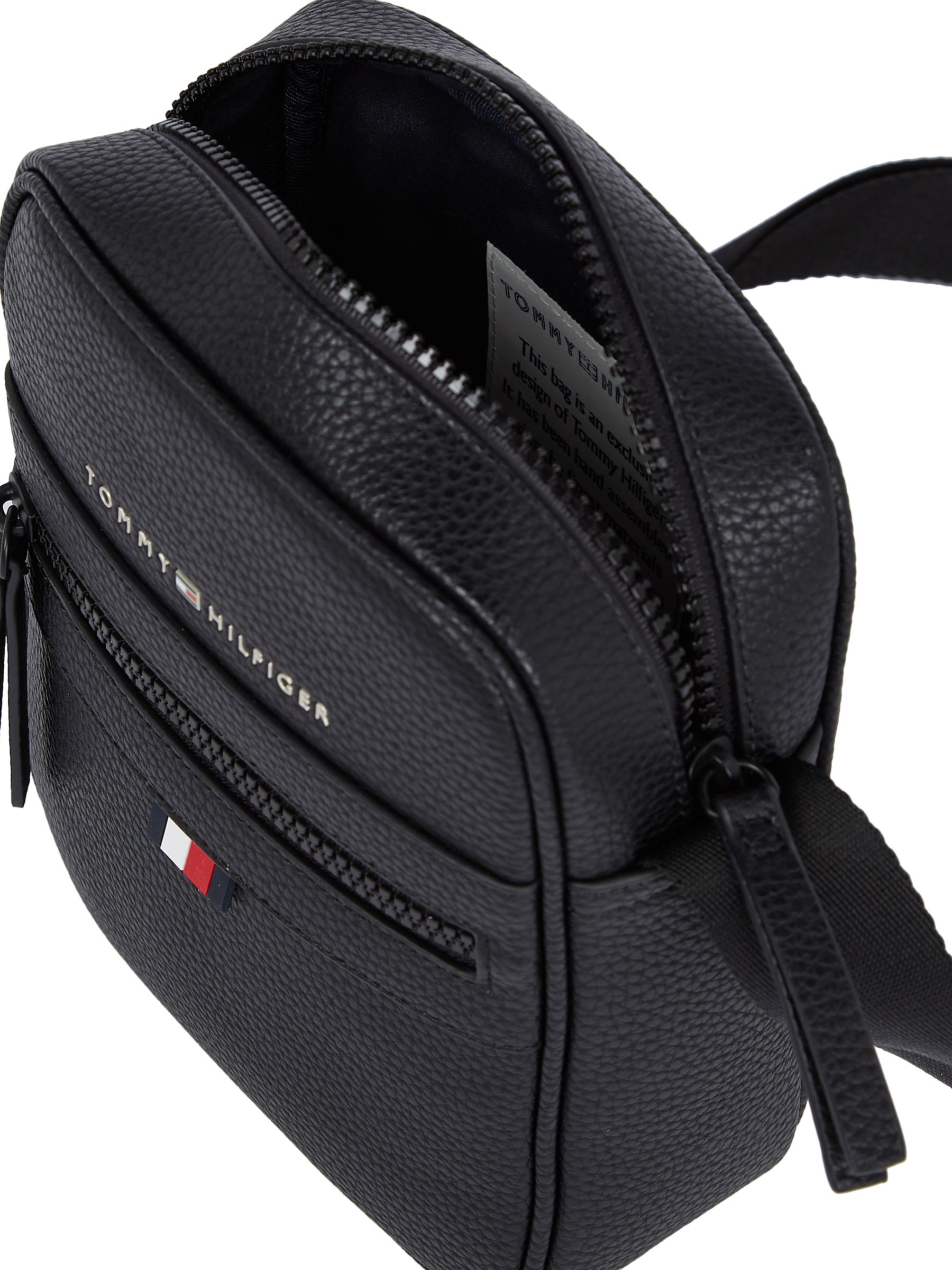 Tommy Hilfiger Essential Mini Reporter Bag, Black