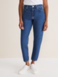 Phase Eight Prue Mom Jeans, Mid Wash Blue