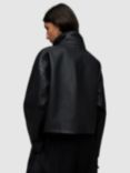 AllSaints Ryder Leather Jacket, Black