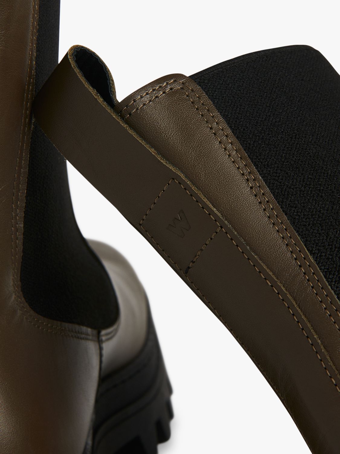 Buy Whistles Hatton Chunky Leather Chelsea Boots Online at johnlewis.com