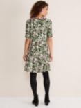Phase Eight Jolee Floral Jersey Dress, Green/Multi