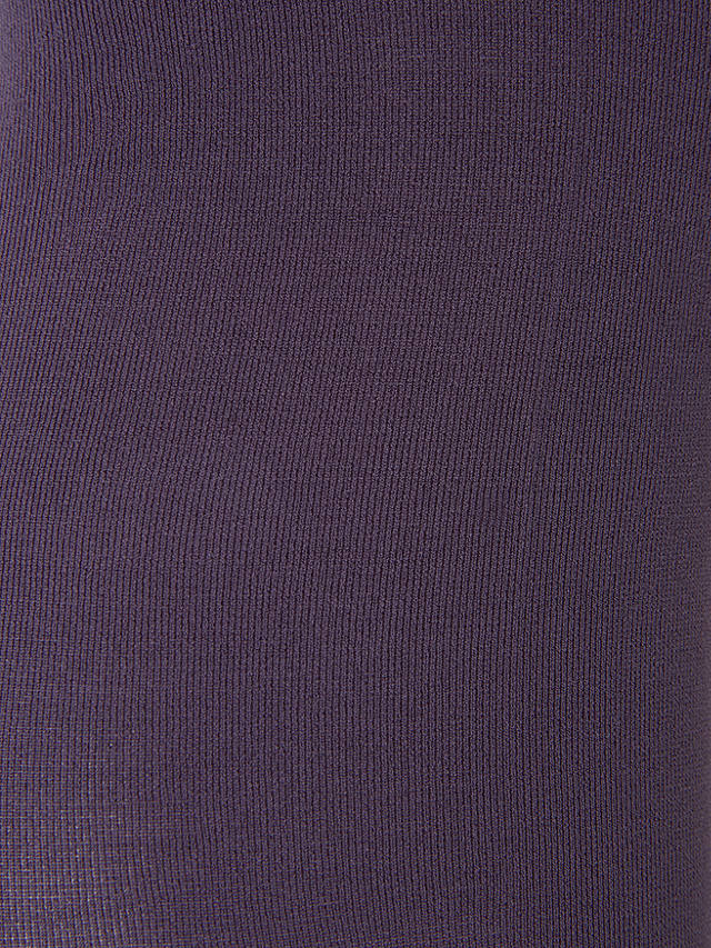 John Lewis 60 Denier Velvet Touch Tights, Purple