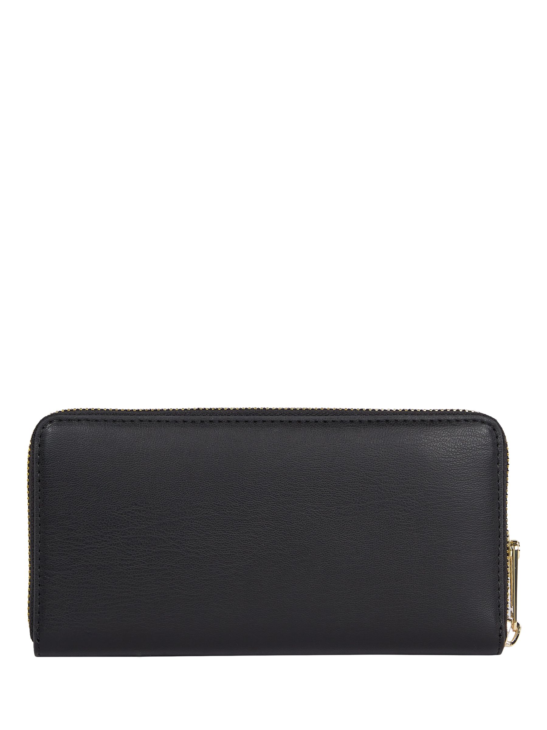 Tommy Hilfiger Iconic Zip Around Wallet, Black