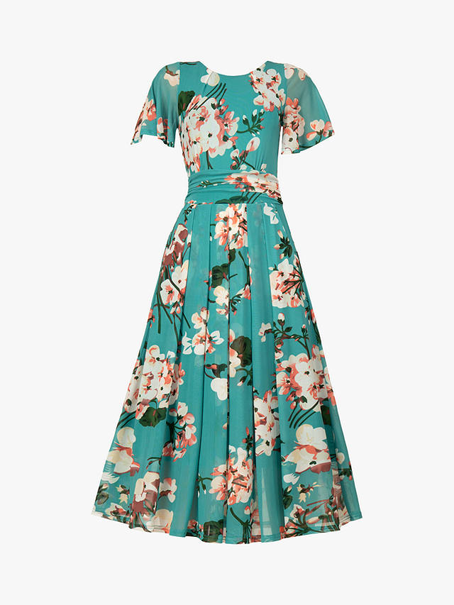 Jolie Moi Anaiah Floral Maxi Dress, Green/Multi