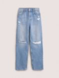 Boden Distressed Relaxed Fit Jeans, Light Vintage