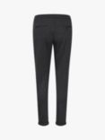 Part Two Mighty Tapered Leg Trousers, Dark Grey Melange