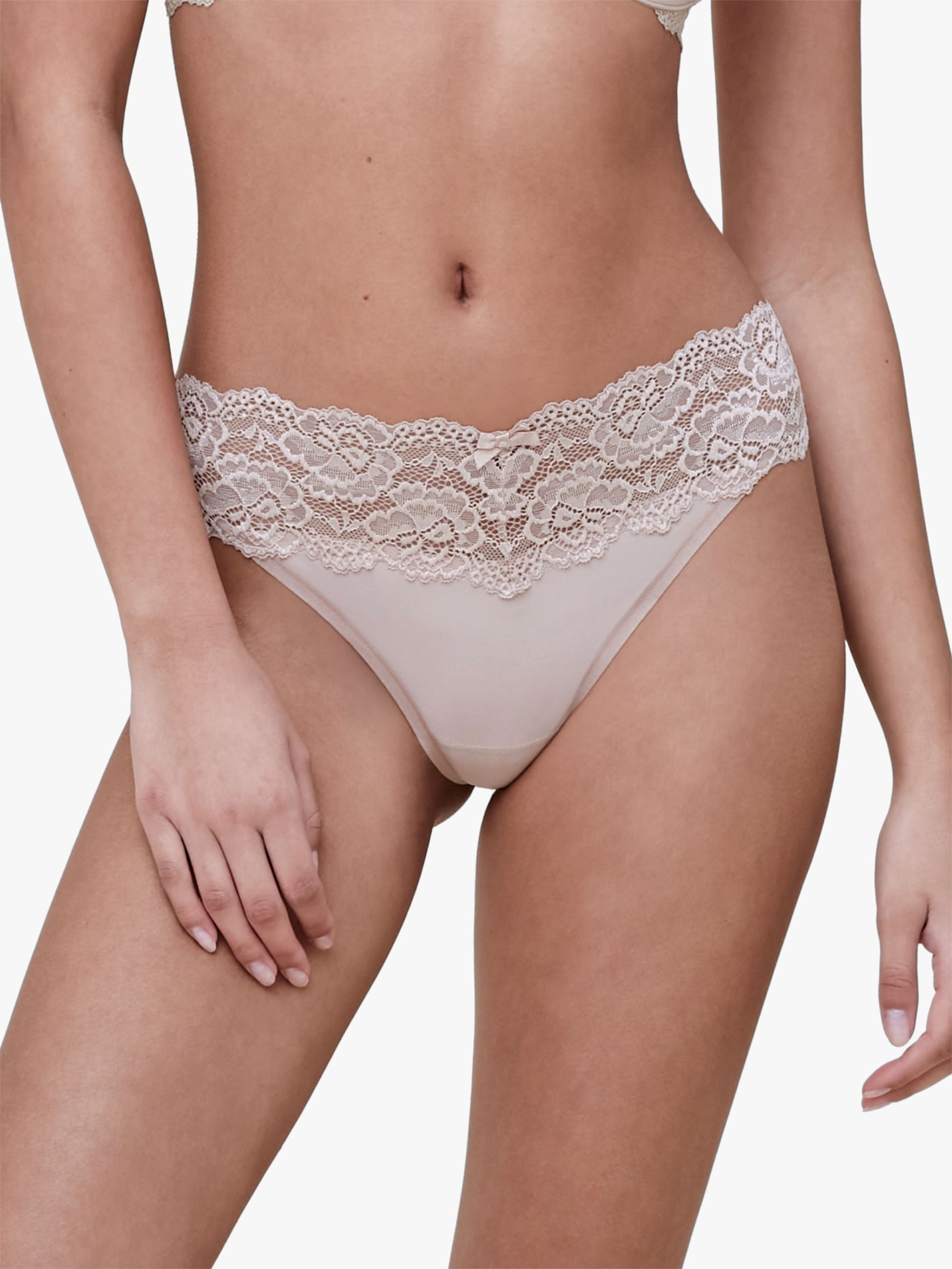 Signature Stretchy Lace Low Rise Thong 5-Pack  Comfortable thong, Lace  thong panties, Lace thong