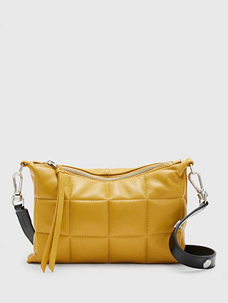 AllSaints Eve Quilted Leather Crossbody Bag