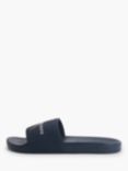 Calvin Klein Monogram Slider Sandals, Ocean Teal