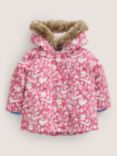 Mini Boden Baby Woodland 3-in-1 Coat, Sweet Pink