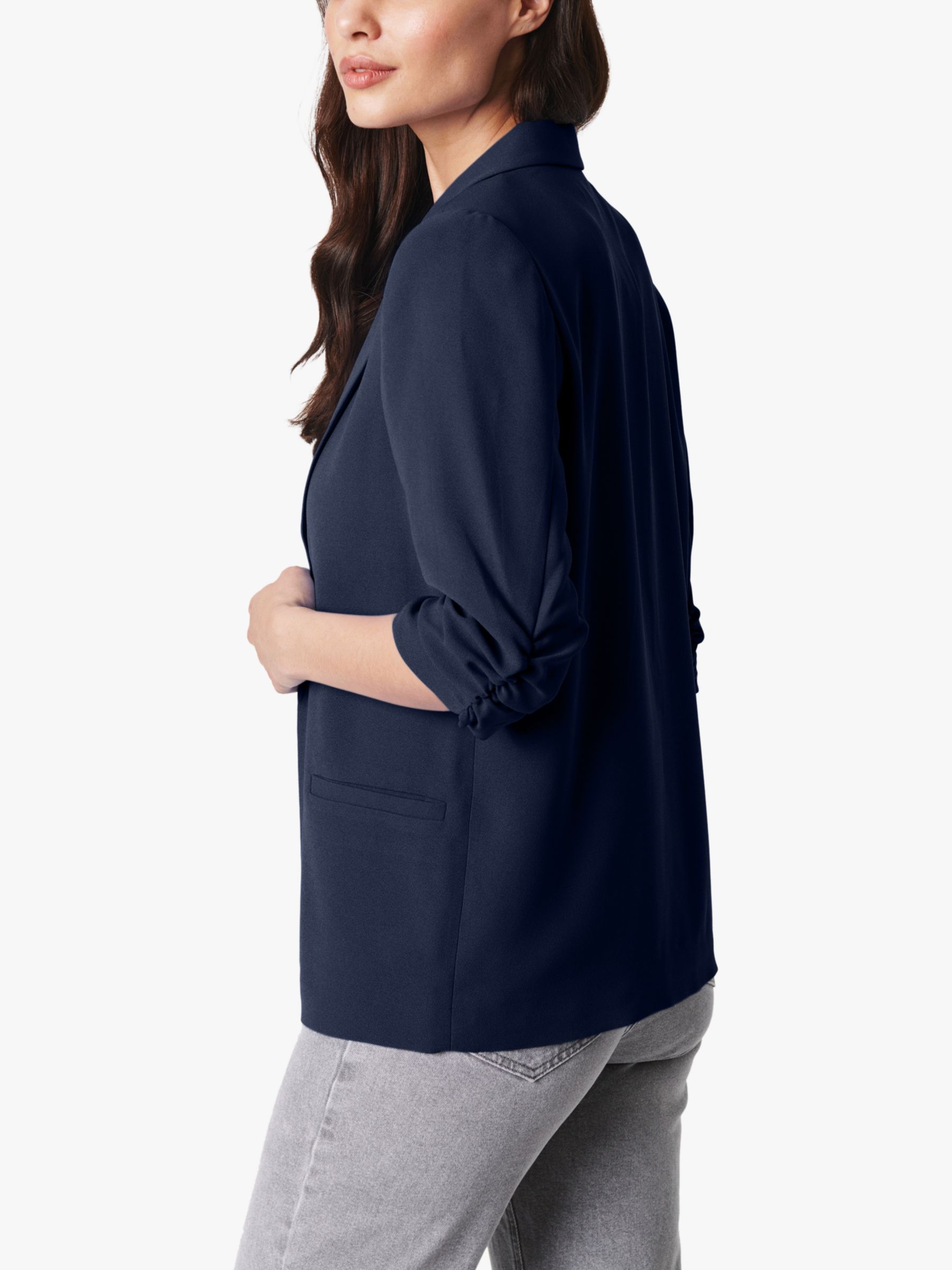 Soaked In Luxury Shirley Blazer, Night Sky, XS