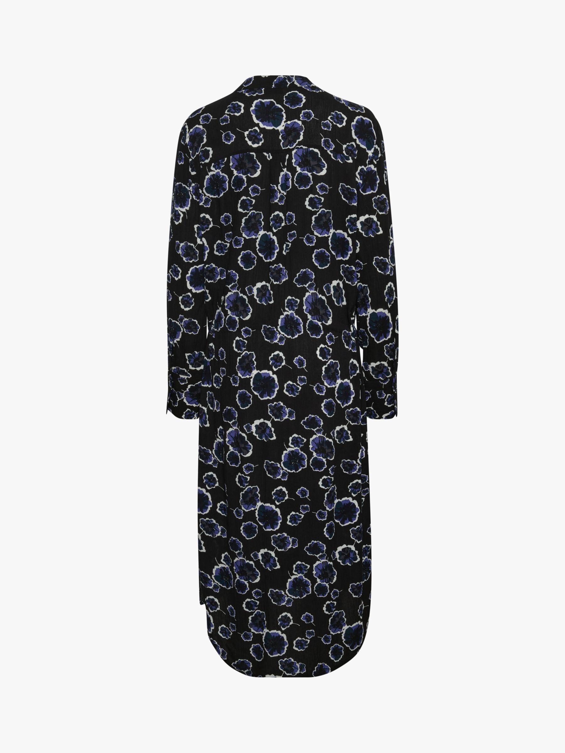 Buy Soaked In Luxury Zaya Floral Midi Dress, Black Graphic Flower Online at johnlewis.com