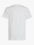 adidas Kids' Stripe Logo Cotton T-Shirt