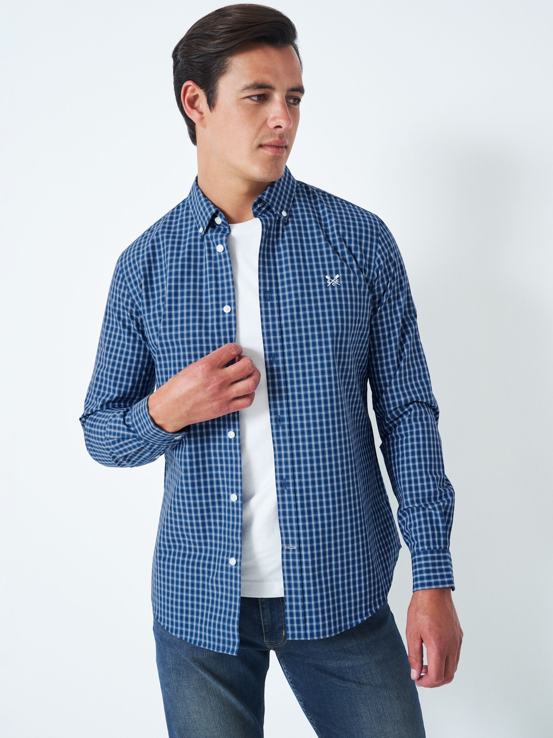 Men's Checkered Shirts | John Lewis & Partners