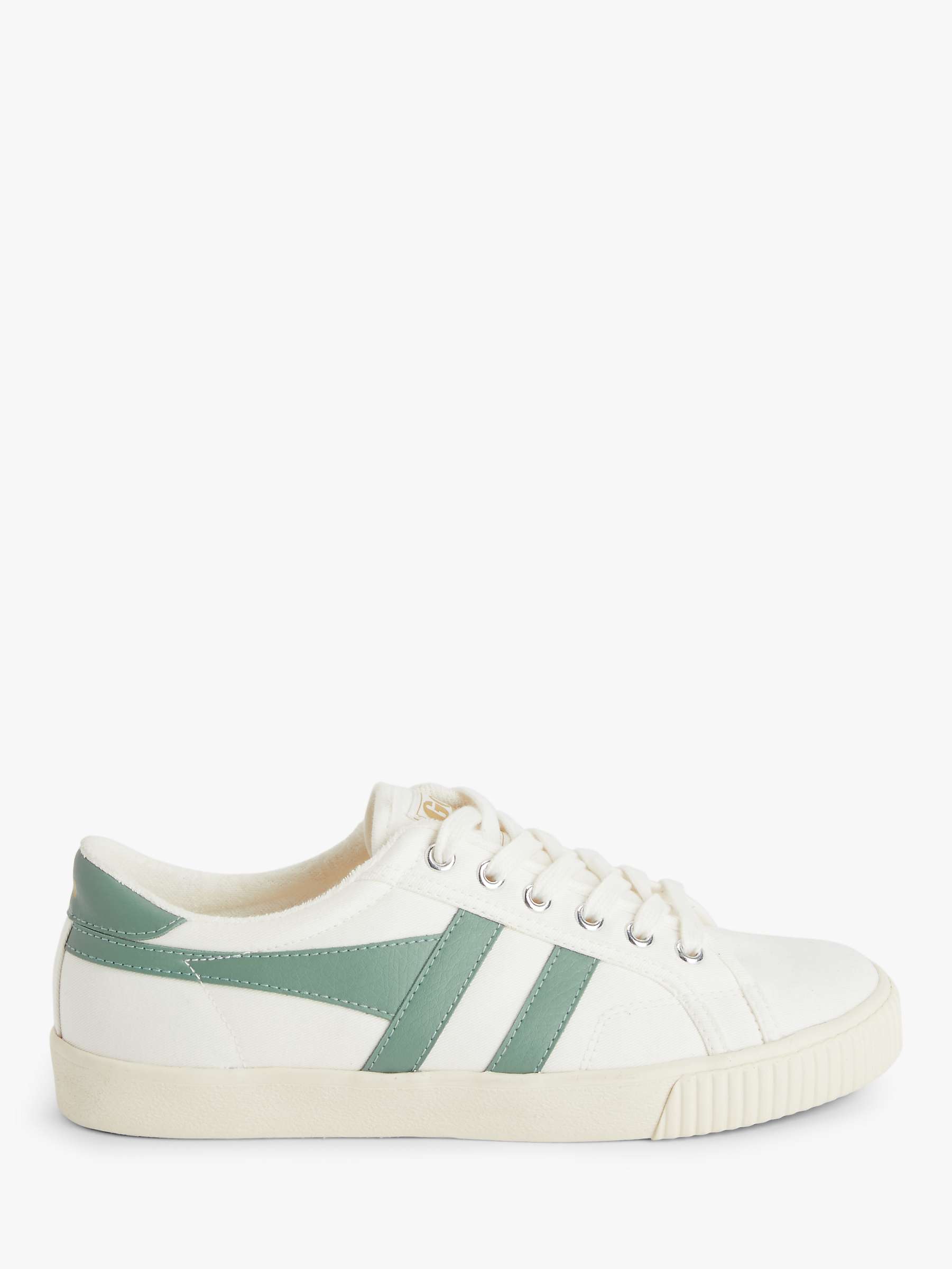 Gola Coaster Low Top Trainers, Green Mist at John Lewis & Partners