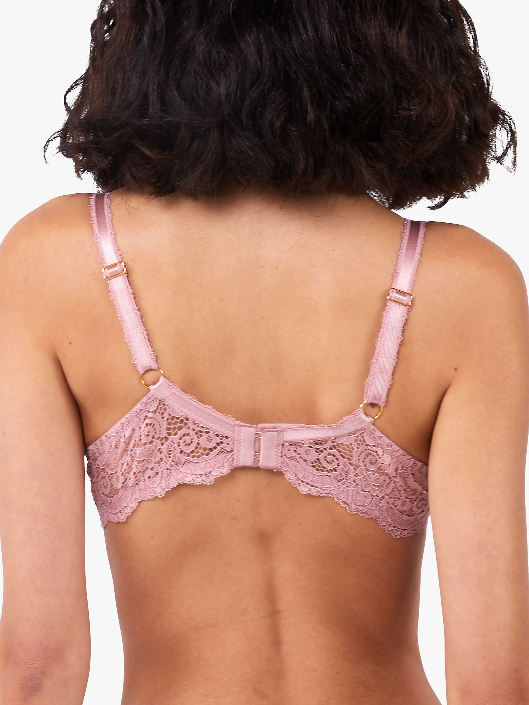 Buy Wolf & Whistle Ariana Lace Plunge Bra Online at johnlewis.com
