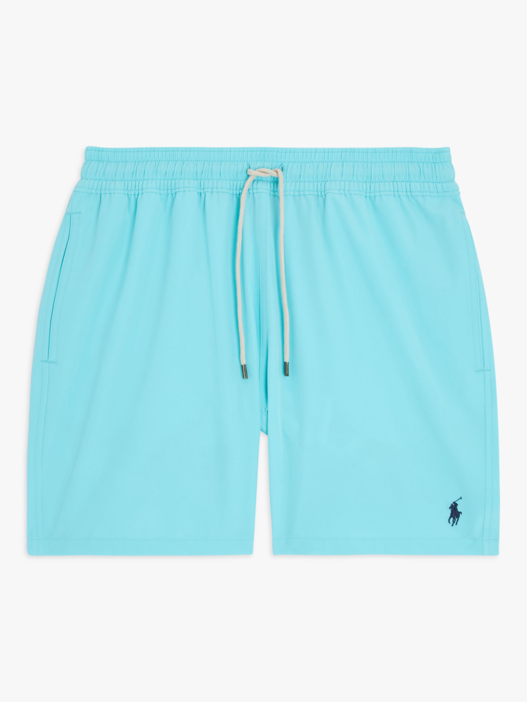 Polo Ralph Lauren Traveller Swim Shorts, Turquoise at John Lewis & Partners