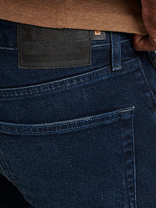 Superdry Organic Cotton Slim Jeans, Vanderbilt Ink Worn