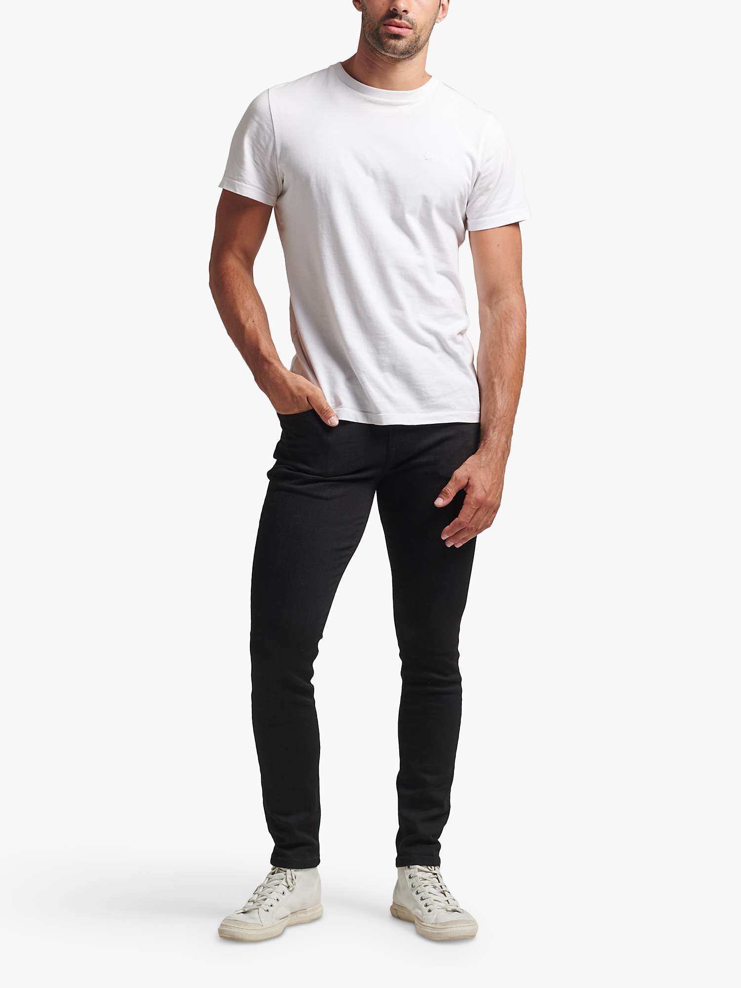 Buy Superdry Organic Cotton Skinny Jeans Online at johnlewis.com