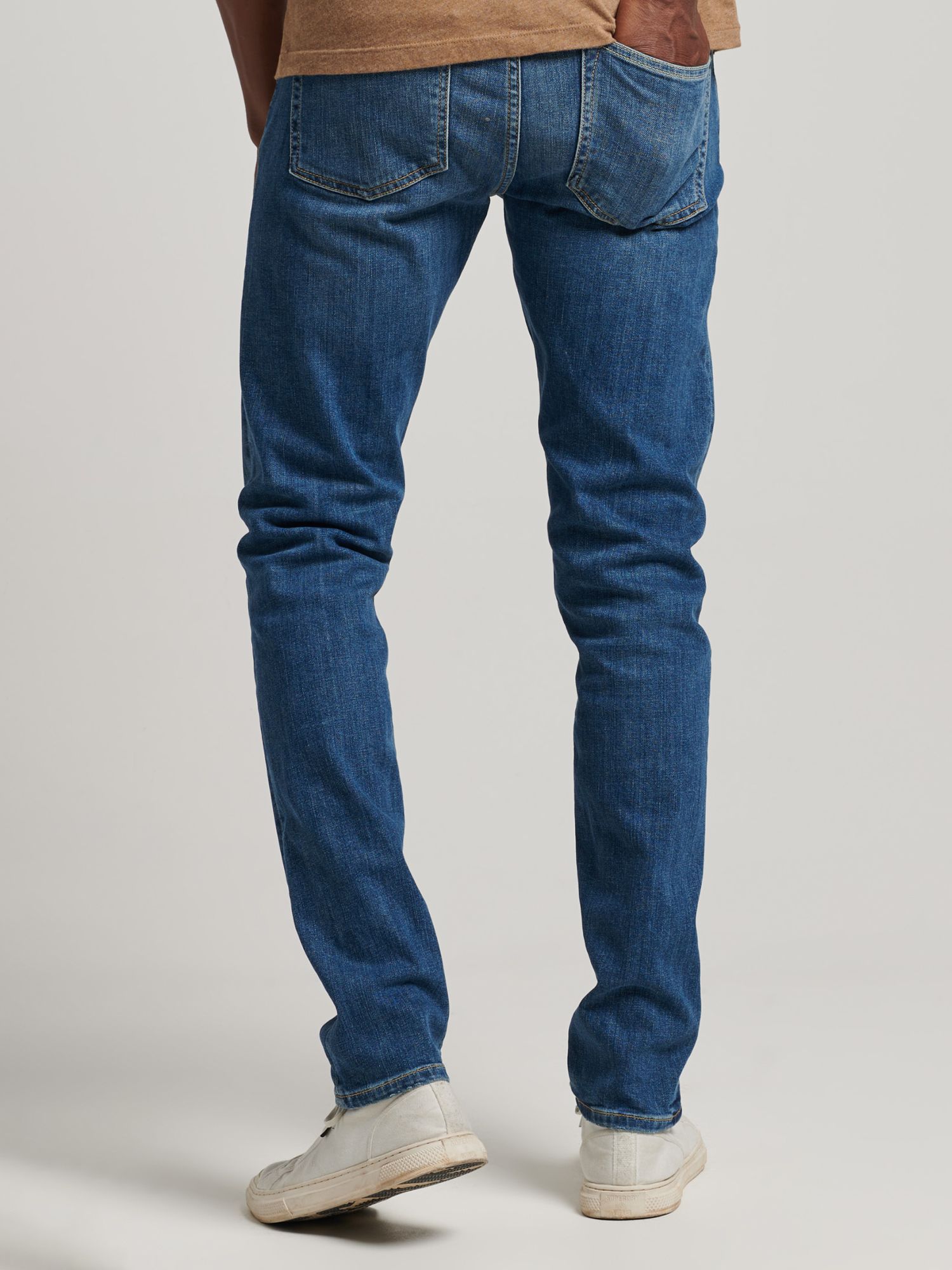 Buy Superdry Organic Cotton Slim Jeans Online at johnlewis.com