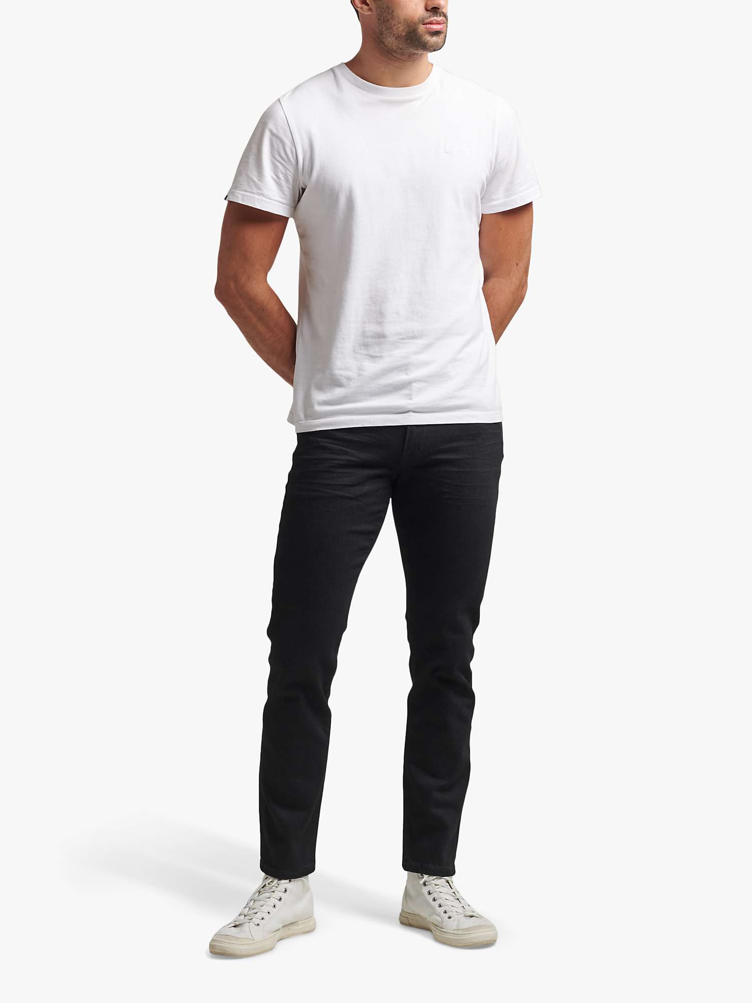 Buy Superdry Organic Cotton Slim Jeans Online at johnlewis.com